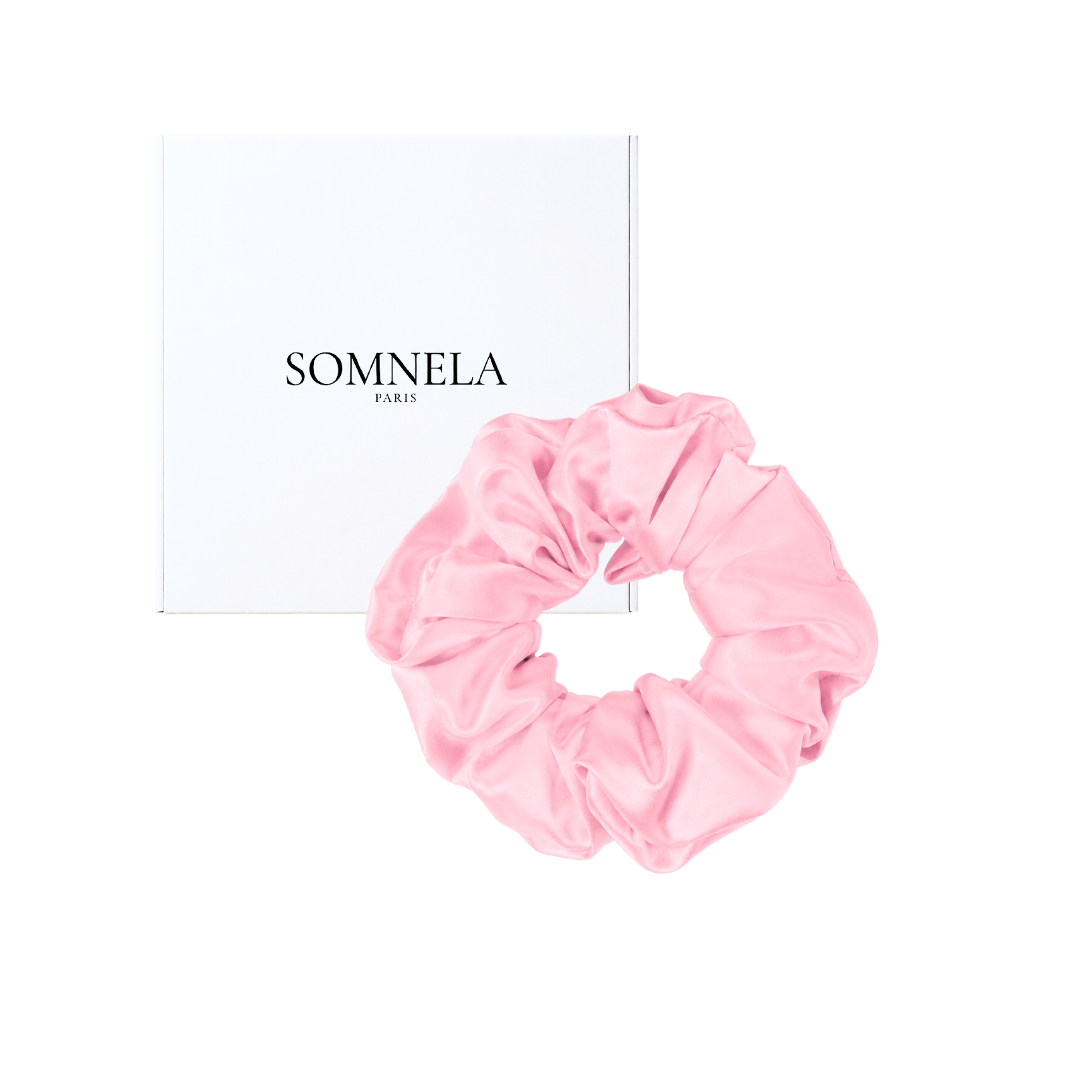 Chouchou en soie de mûrier 22 momme, L | SOMNELA
