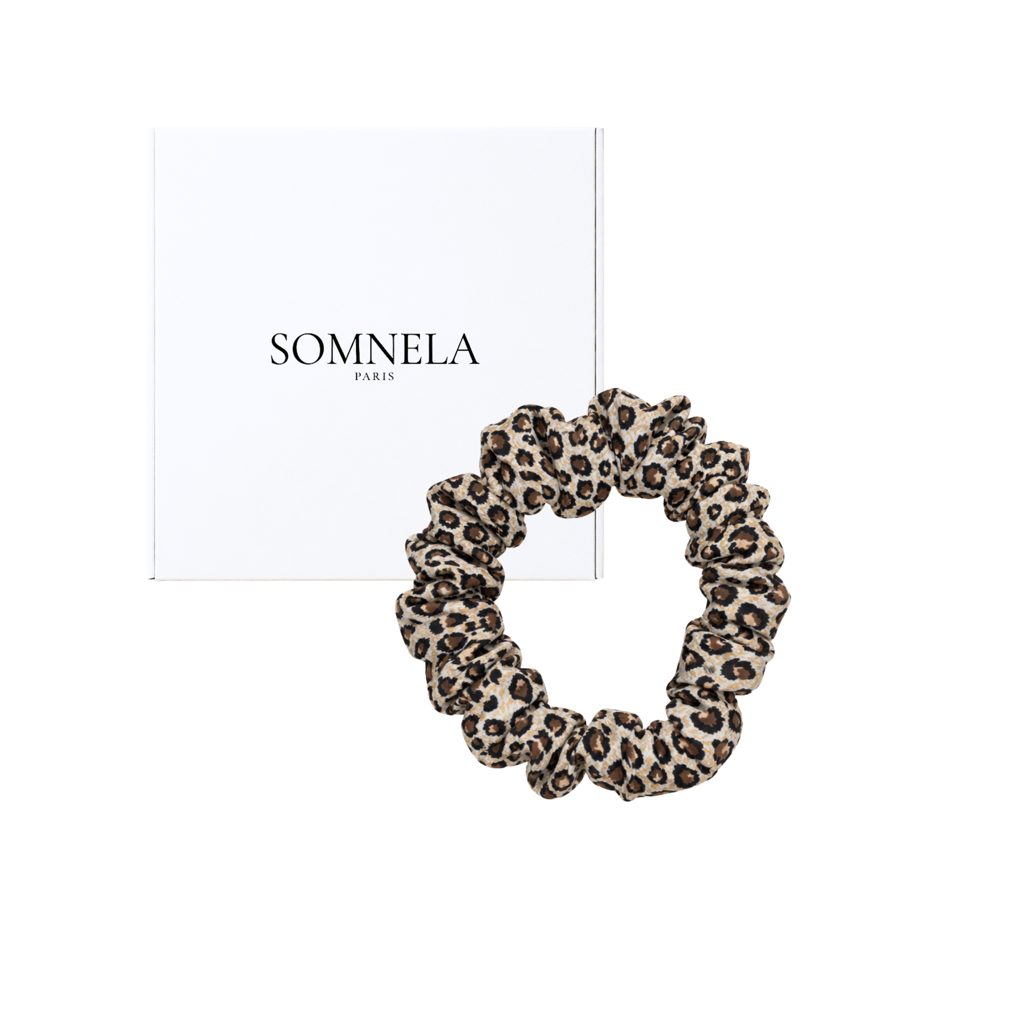 Chouchou en soie de mûrier 22 momme, S | SOMNELA