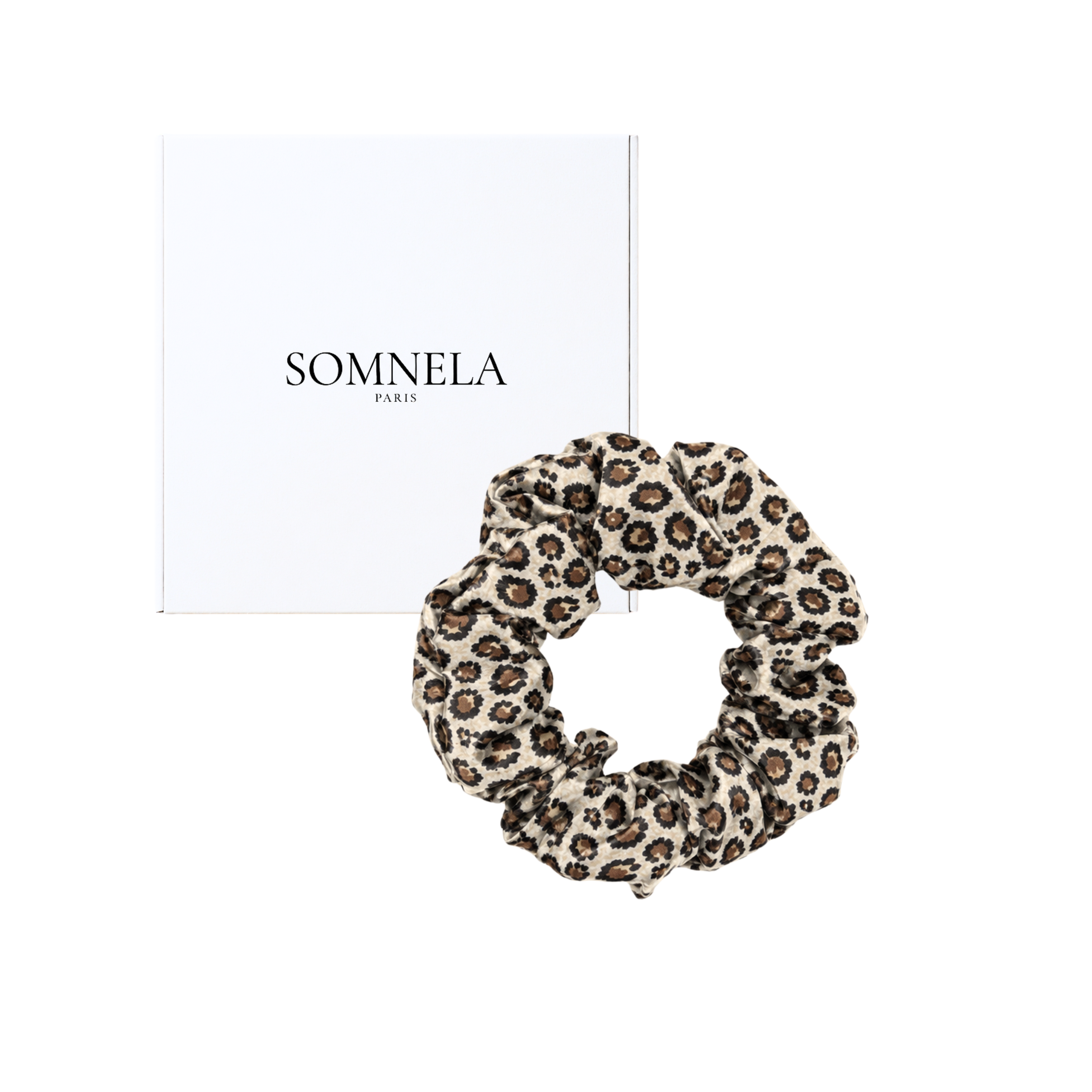 Chouchou en soie de mûrier 22 momme, M | SOMNELA