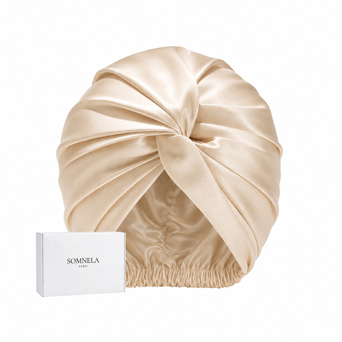 Bonnet de nuit en soie de murier 22 momme | SOMNELA