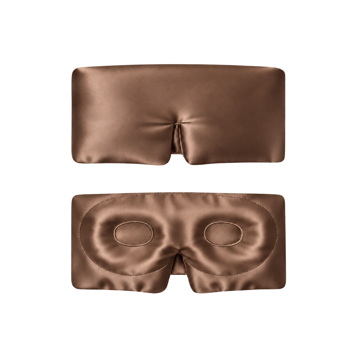 Masque bandeau de nuit 3D en soie de Mûrier 22 momme