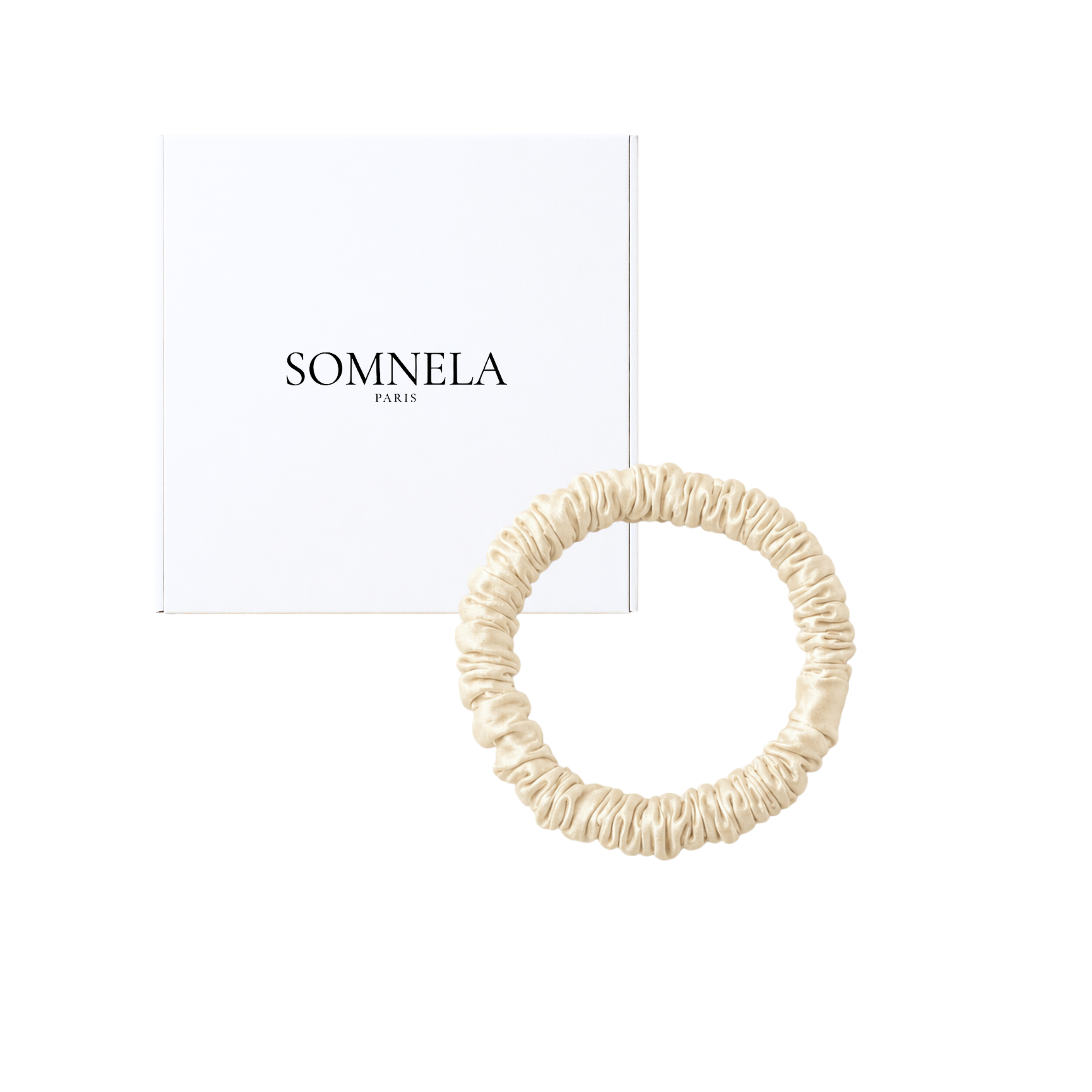 Chouchou en soie de Mûrier 22 momme, XS | SOMNELA
