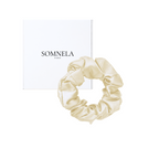 Chouchou en soie de mûrier 22 momme, M | SOMNELA