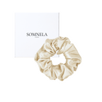 Chouchou en soie de mûrier 22 momme, L | SOMNELA