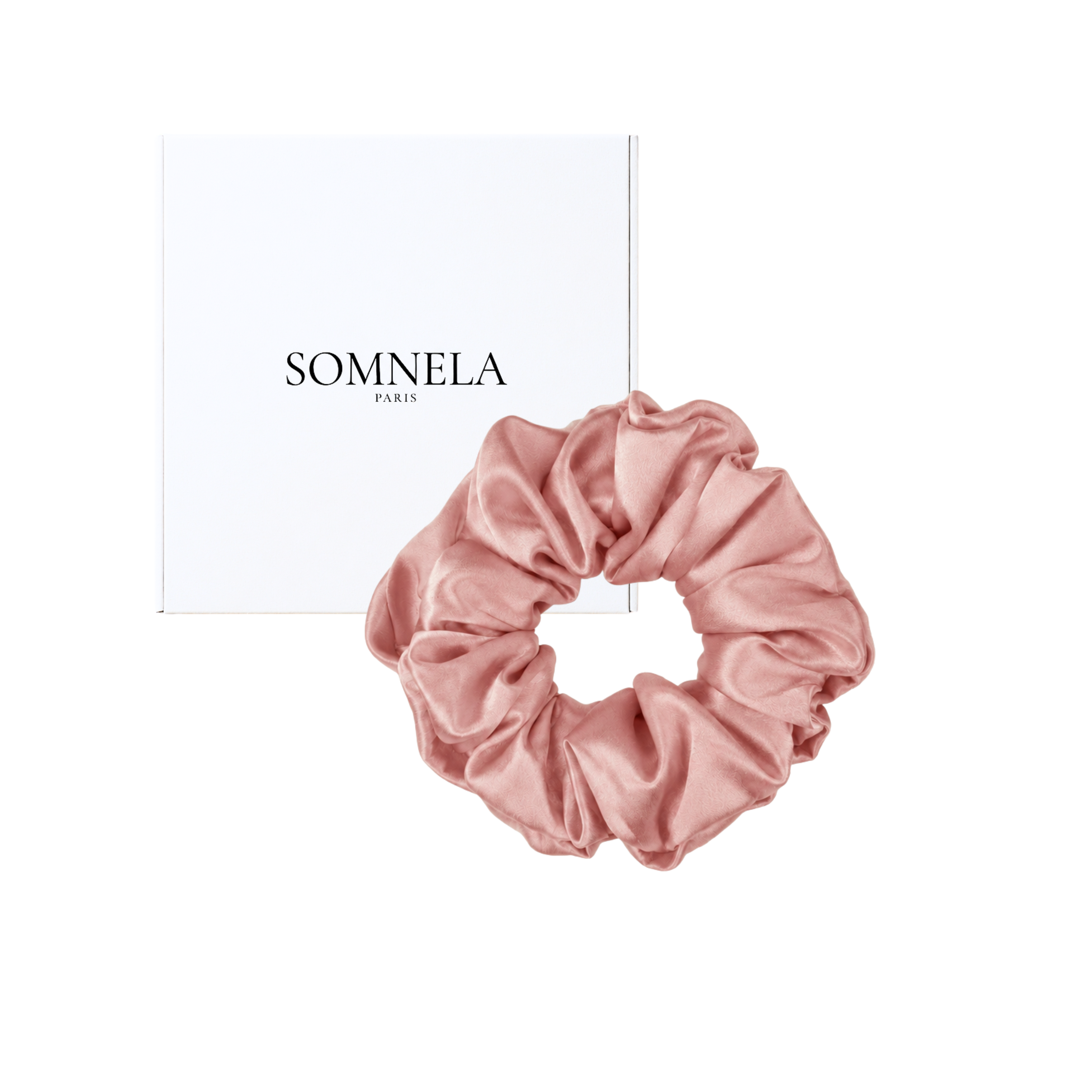 Chouchou en soie de mûrier 22 momme, L | SOMNELA