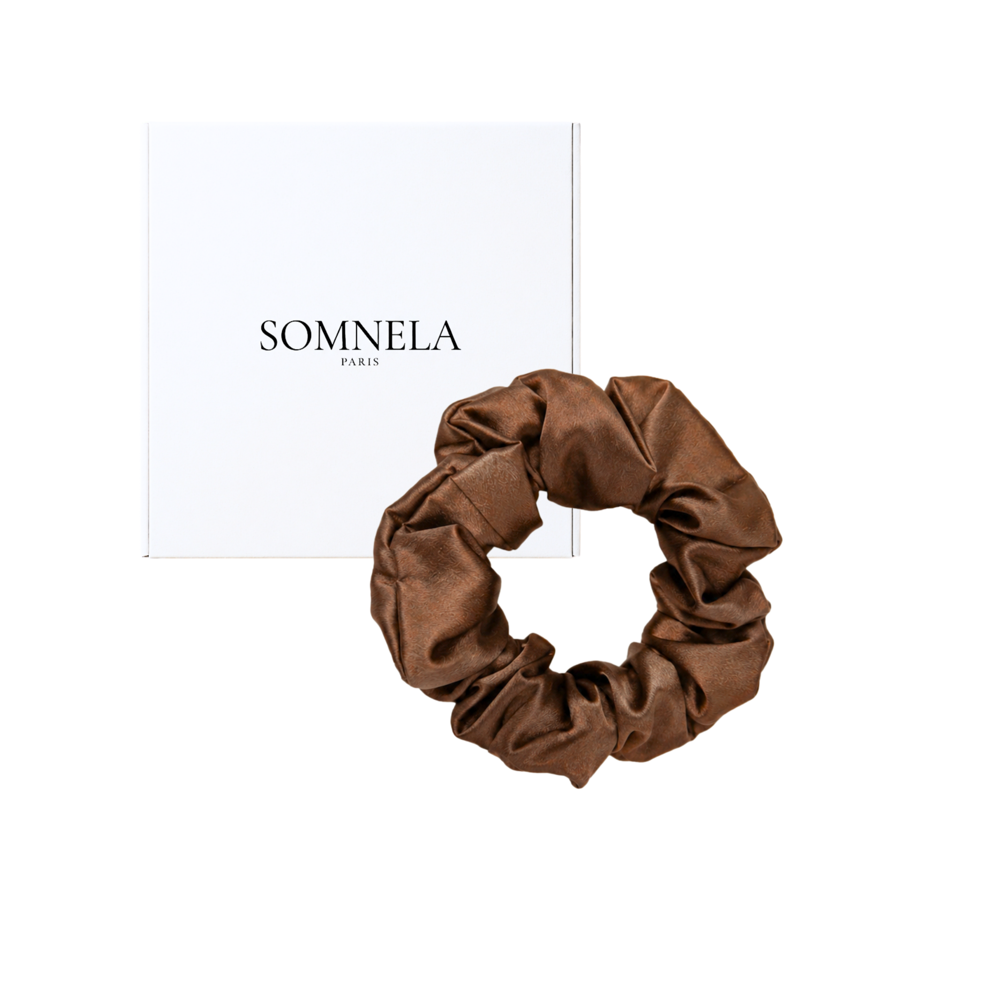 Chouchou en soie de mûrier 22 momme, M | SOMNELA