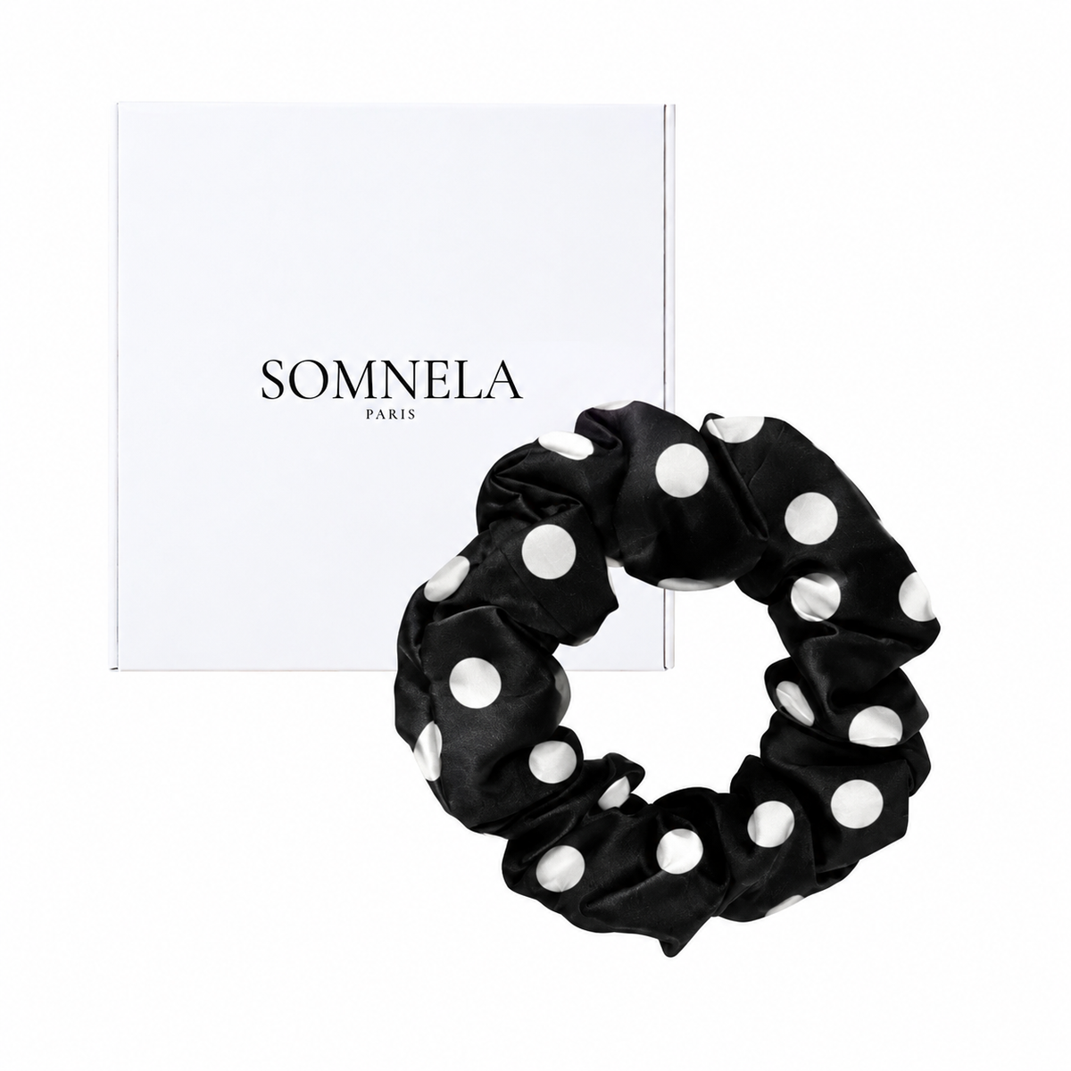 Chouchou en soie de mûrier 22 momme, M | SOMNELA