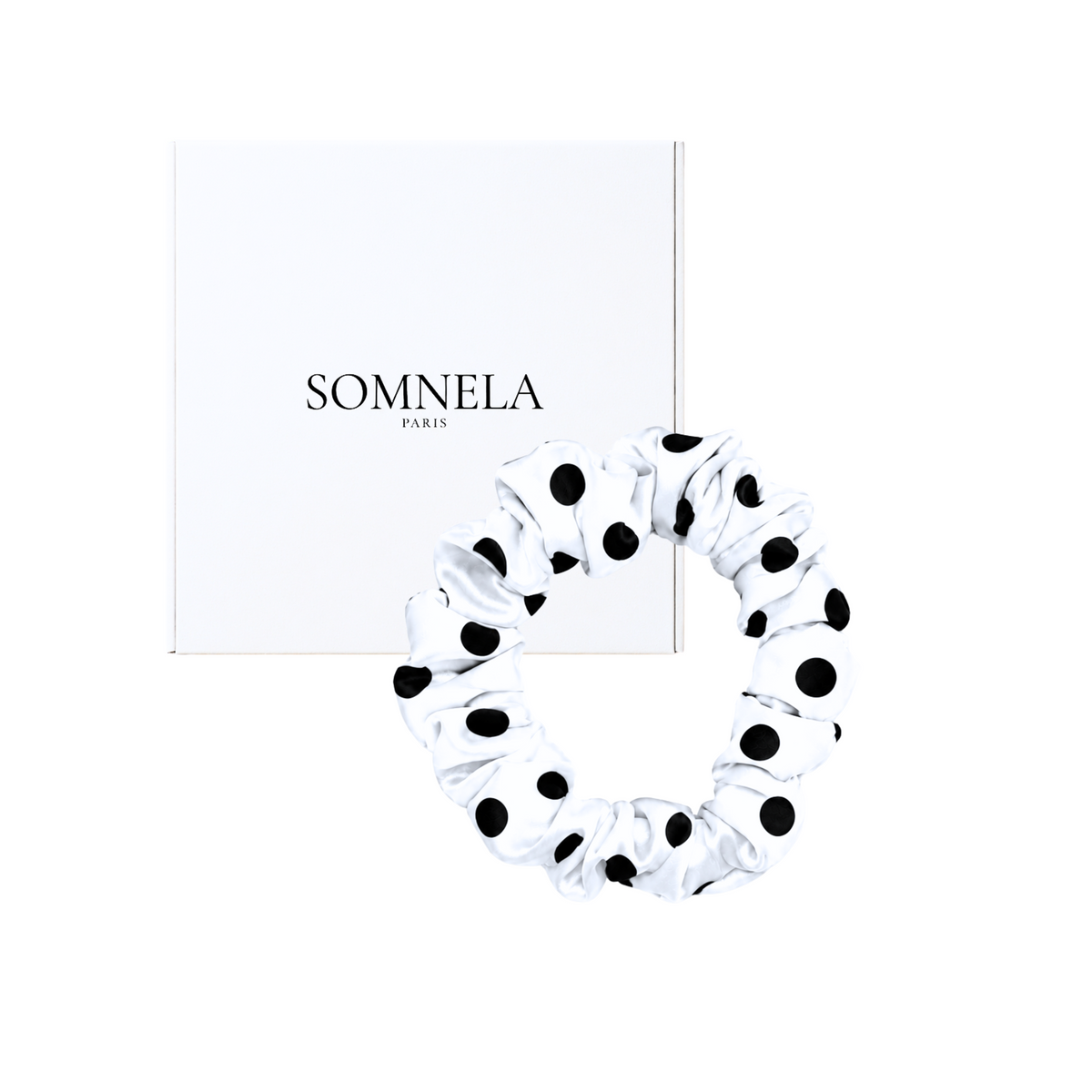 Chouchou en soie de mûrier 22 momme, S | SOMNELA