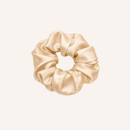 Chouchou en soie de mûrier 22 momme, M | SOMNELA