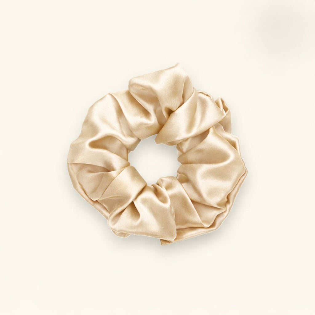 Chouchou en soie de mûrier 22 momme, L | SOMNELA