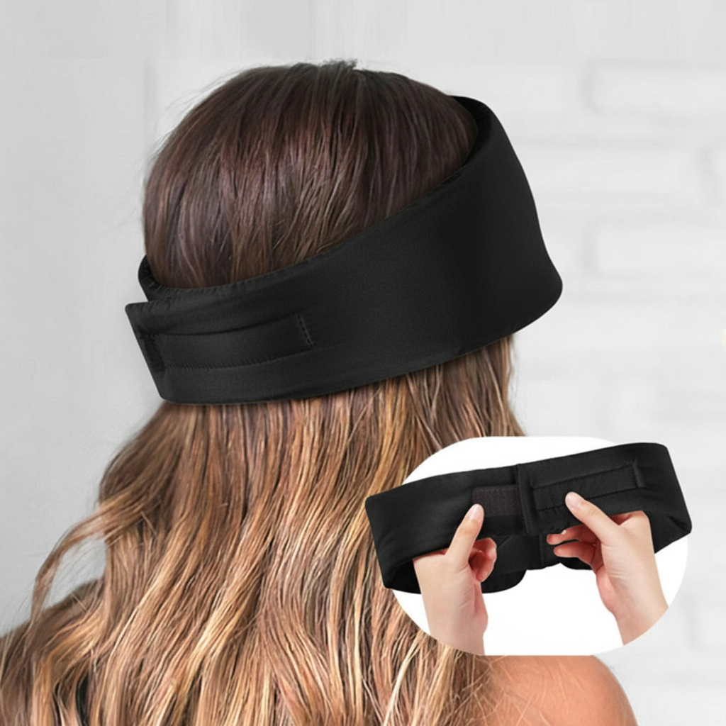 Masque de nuit 3D en soie de Mûrier 22 momme – SOMNELA