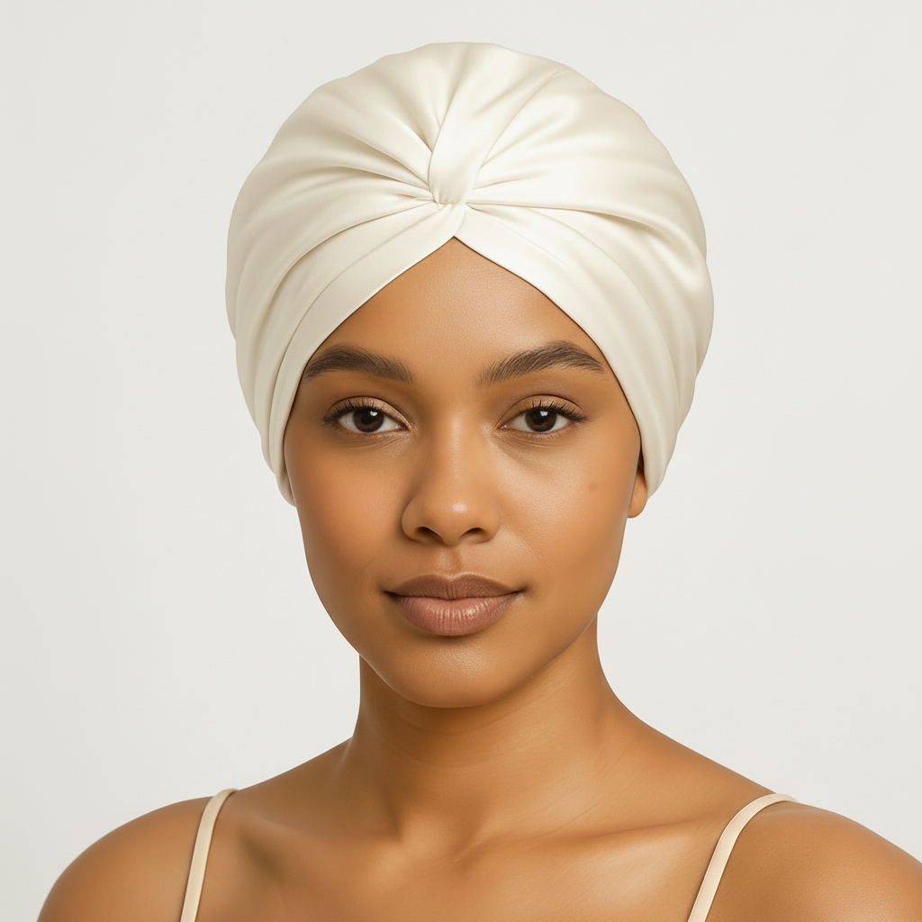 Bonnet de nuit en soie de murier 22 momme | SOMNELA