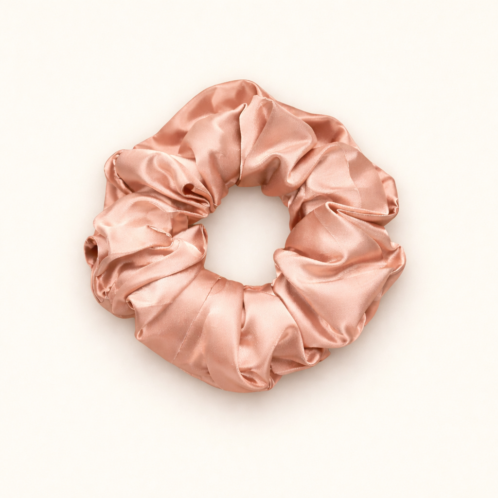 Chouchou en soie de mûrier 22 momme, L | SOMNELA