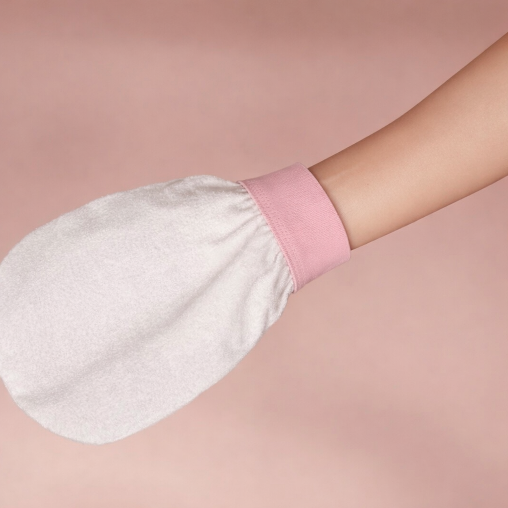 Gant exfoliant en soie corps | SOMNELA