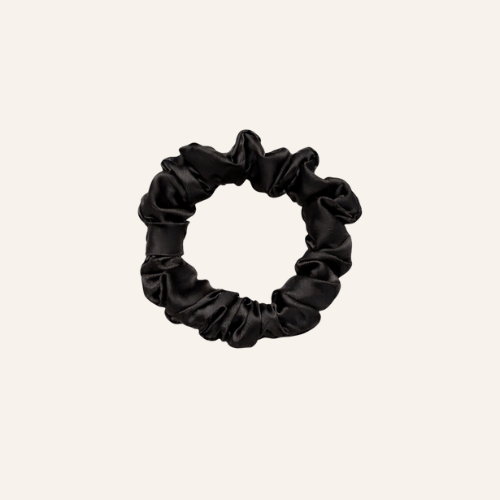 Chouchou en soie de mûrier 22 momme, S | SOMNELA