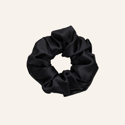 Chouchou en soie de mûrier 22 momme, L | SOMNELA