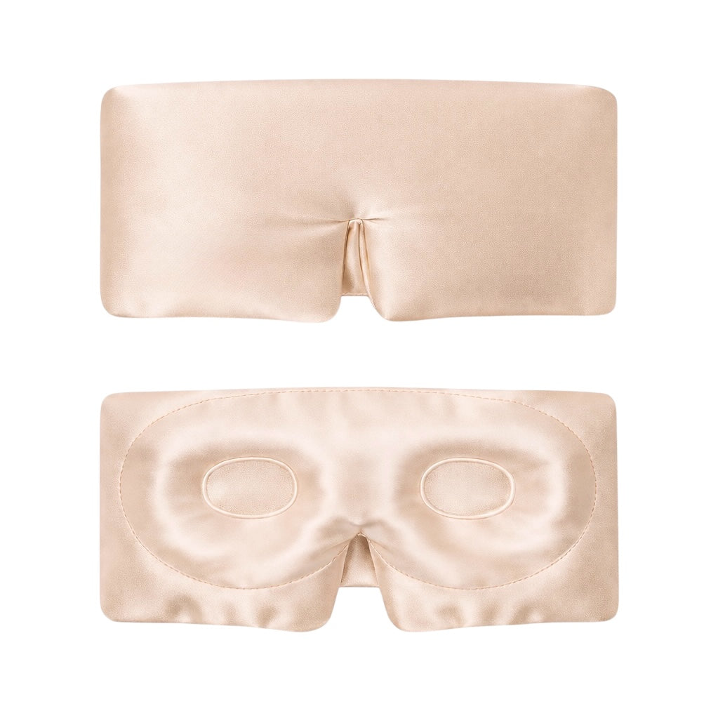 Masque bandeau de nuit 3D en soie de Mûrier 22 momme | SOMNELA