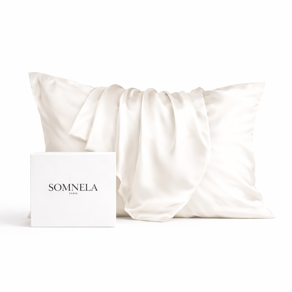 Taie d'oreiller en soie de Mûrier 22 momme | SOMNELA