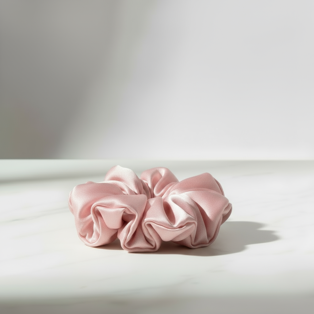 Chouchou en Soie de Mûrier 22 Momme 3cm – SOMNELA